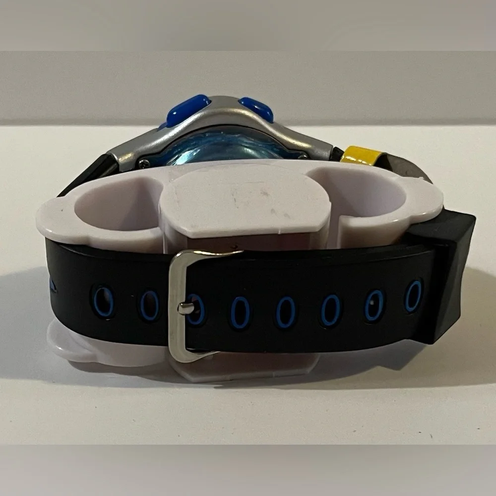 NEW Innovage Gear Blue and Silver Digital Watch
